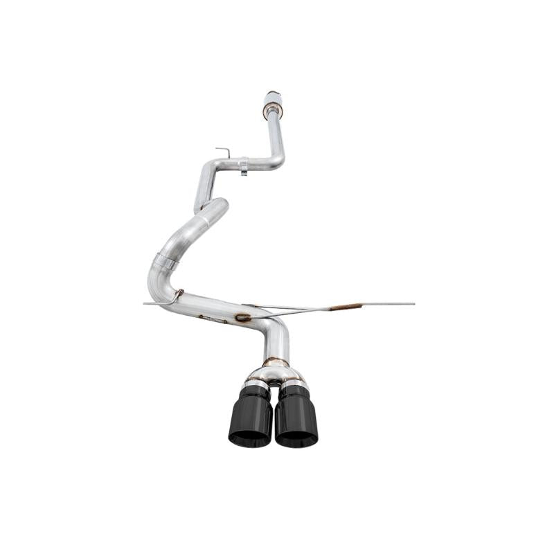 AWE Tuning Ford Focus ST Track Edition Cat-back Exhaust - Diamond BlackTips-SR1 Performance
