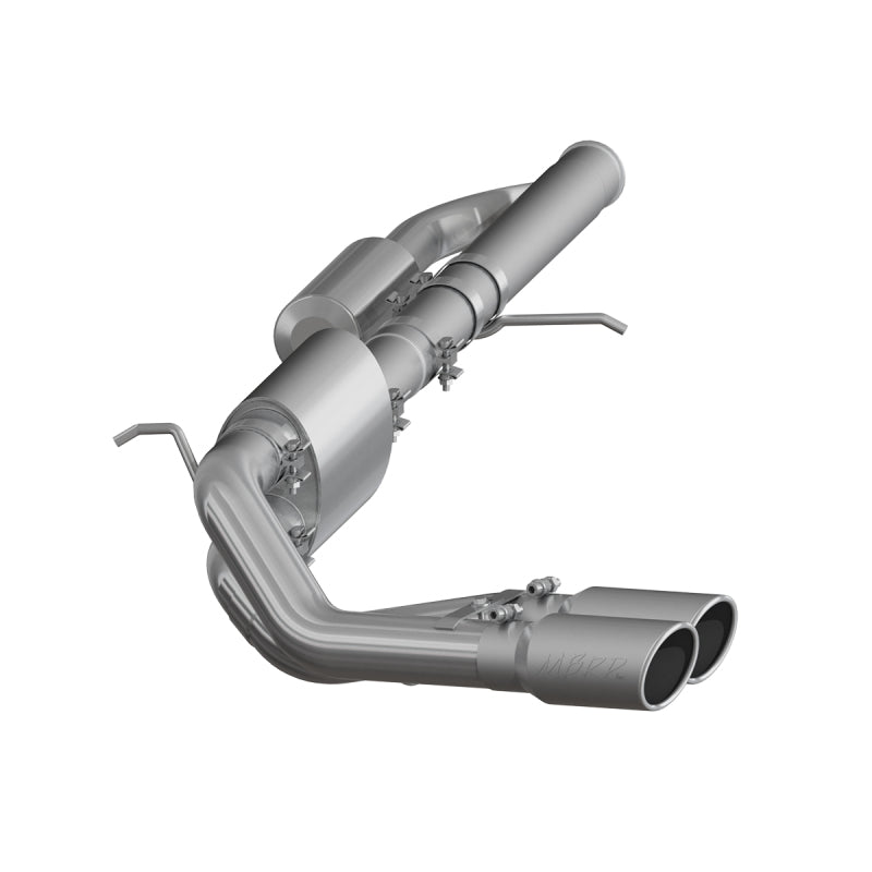 MBRP 09+ Chevrolet Silverado 1500 3in Cat Back Pre-Axle Dual Outlet w/ 4in Tip - T304-SR1 Performance