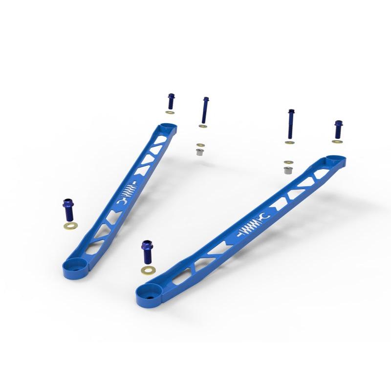 aFe CONTROL 304 Stainless Steel Front Suspension Strut Brace Blue - Toyota GR Supra (A90) 20-21-SR1 Performance