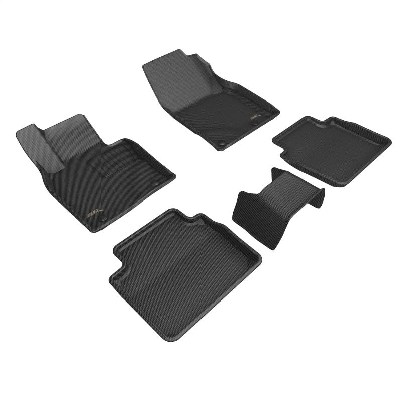 3D Maxpider 2023+ Mazda Cx-50 Kagu Floor Mat- Black R1 R2-SR1 Performance