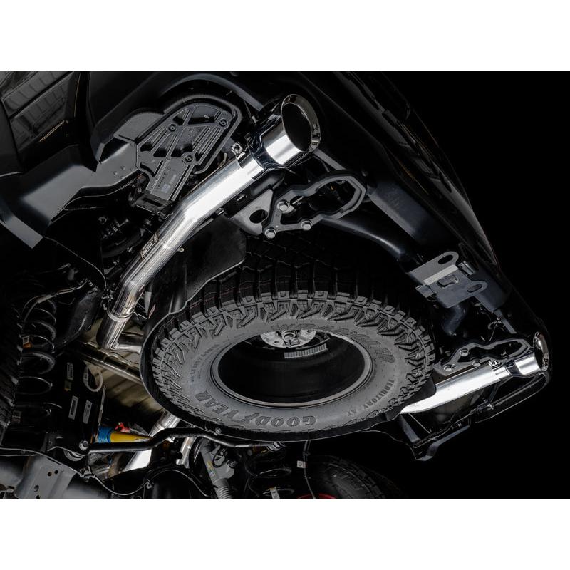 AWE Tuning 2021 RAM 1500 TRX 0FG Cat-Back Exhaust - Chrome Silver Tips-SR1 Performance