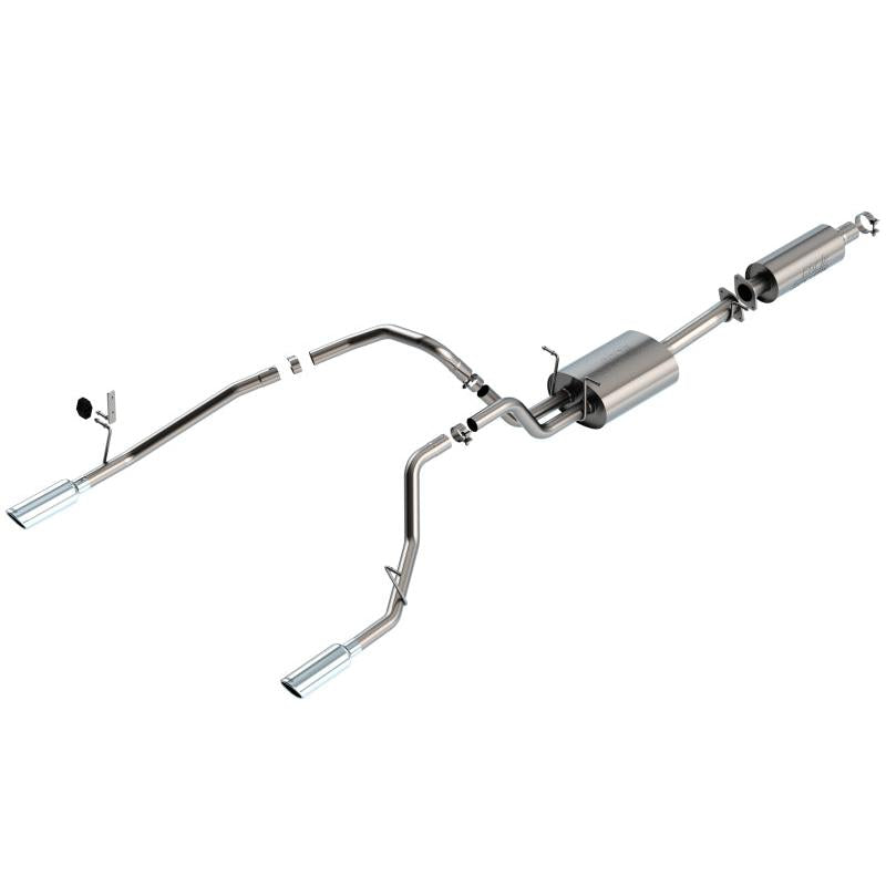 Borla 19-22 RAM 1500 3.6L V6 4DR 140.5/144.6/153.5 Wheel Base 2.25in S-Type Cat-Back Exhaust-SR1 Performance