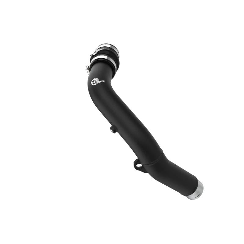 aFe BladeRunner 2-1/2 IN Aluminum Hot Charge Pipe Black 22-23 Subaru WRX H4-2.4L (t)-SR1 Performance