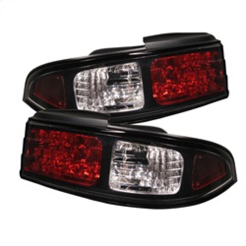 Spyder Nissan 240SX 95-98 LED Tail Lights Black ALT-YD-N240SX95-LED-BK-SR1 Performance