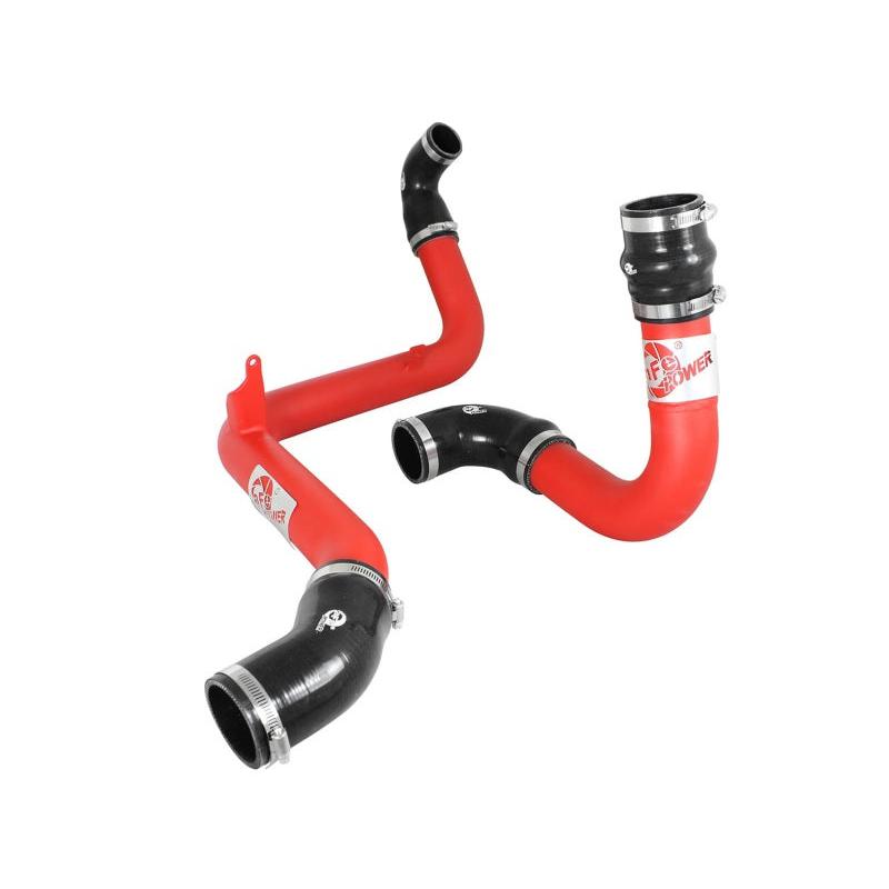 aFe BladeRunner 2.5in Red Intercooler Tubes Hot and Cold Side 12-16 Ford Focus ST 2.0L (t)-SR1 Performance