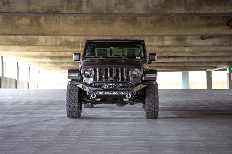DV8 Offroad MTO Series Front Bumper for Jeep Wrangler JK, JL, and Gladiator JT