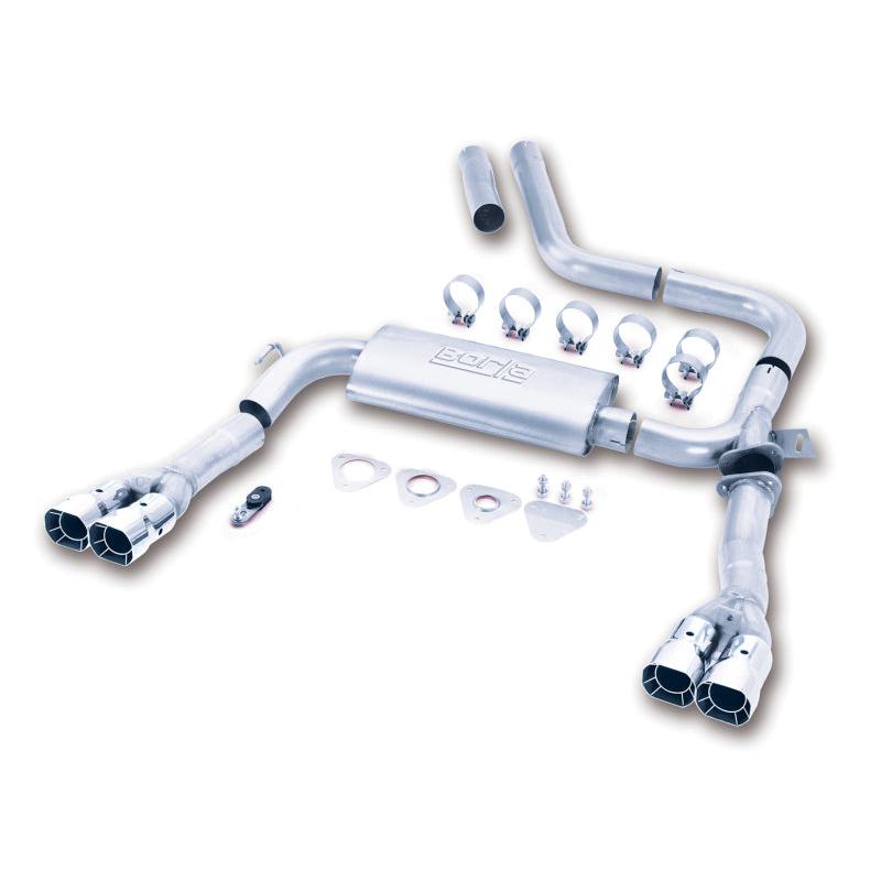 Borla 98-01 CAMARO/TRANS AM 5.7L V8 AT/MT Catback Exhaust Quad Tips-SR1 Performance