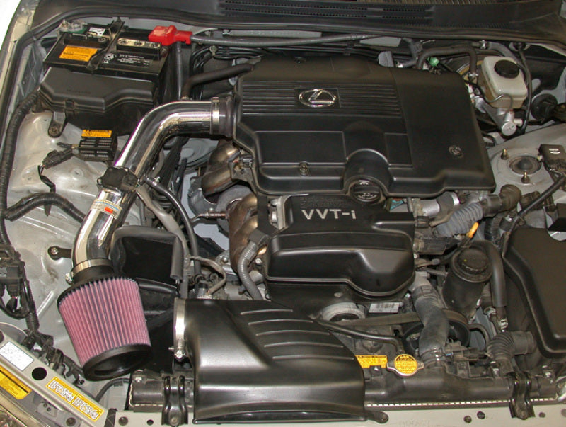 K&N Performance Intake Kit TYPHOON LEXUS IS300 L6-3.0L 01-02 - POLISHED-SR1 Performance