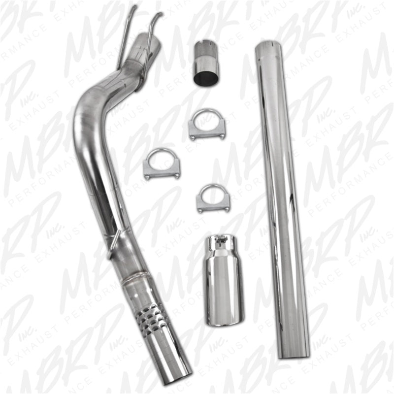 MBRP 2008-2009 Ford F250/350/450 6.4 L Filter Back Single Side-SR1 Performance