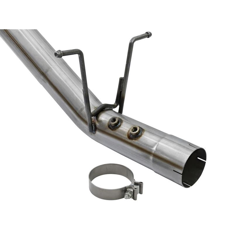 aFe Victory Series 4in 409-SS DPF-Back Exhaust w/ Dual Polished Tips 2017 GM Duramax V8-6.6L(td) L5P-SR1 Performance