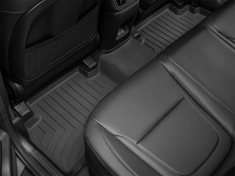 WeatherTech FloorLiner HP Rear for Hyundai Tucson 2022-2023 – Custom Fit, All-Weather Protection in Black