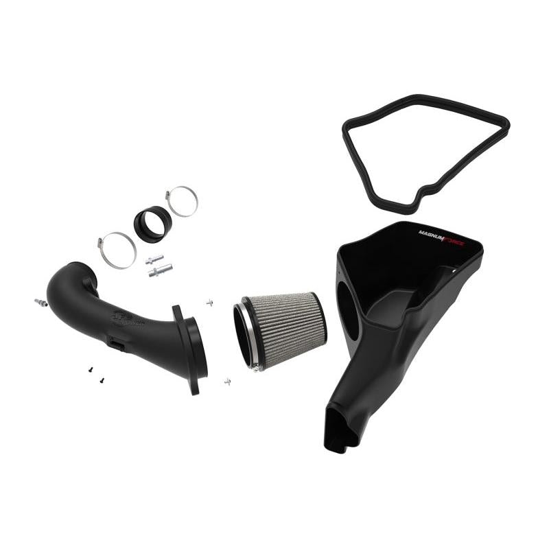 aFe Magnum FORCE Stage-2 Pro DRY S Cold Air Intake System 15-17 Ford Mustang GT V8-5.0L-SR1 Performance