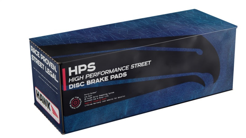 Hawk EVO X HPS Street Rear Brake Pads-SR1 Performance