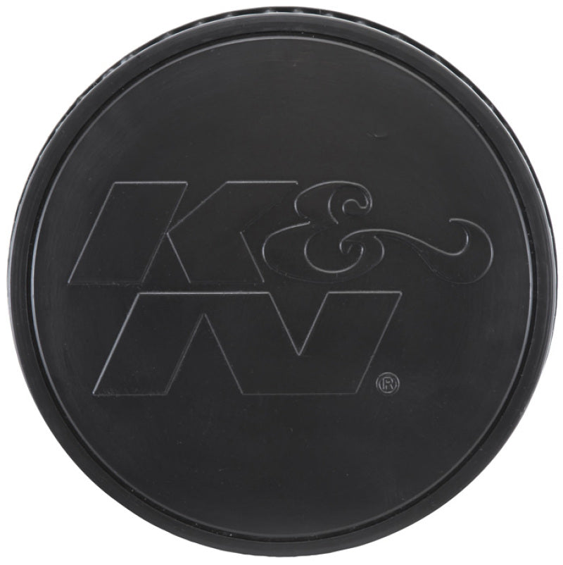 K&N Universal Rubber Filter-Round Tapered 4.5in Flange ID x 8in Base OD x 6.625in Top OD x 8in H-SR1 Performance