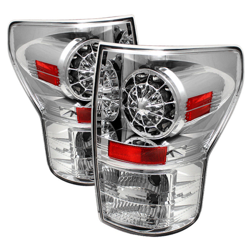 Spyder Toyota Tundra 07-13 LED Tail lights Chrome ALT-YD-TTU07-LED-C-SR1 Performance