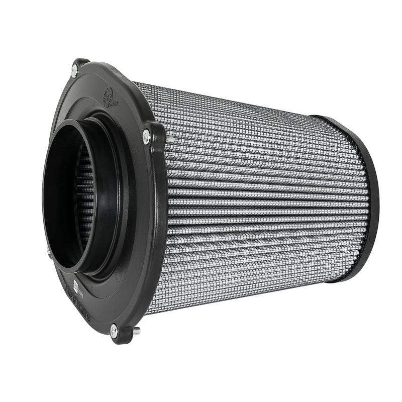 aFe Quantum Intake Pro DRY S Universal Air Filter F-5in. / B-(10x8.75) / T-(6.75x0.5) / H-8in.-SR1 Performance