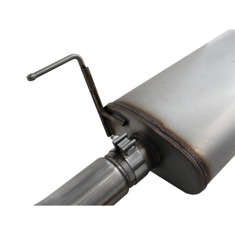 aFe MACHForce XP Exhausts Cat-Back SS 409 EXH Polished CB Ford F-150 11-12 V6-3.5L (tt)-SR1 Performance