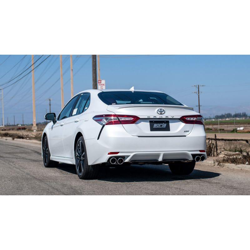 Borla 18-22 Toyota Camry XSE S-Type S-Type Cat Back Exhaust (Stainless)-SR1 Performance