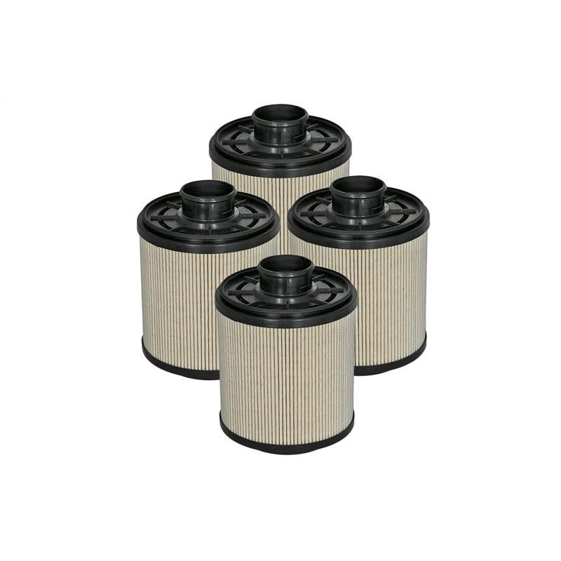 aFe Pro GUARD D2 Fuel Filter 11-17 Ford Diesel Trucks V8 6.7L (td) (4 Pack)-SR1 Performance