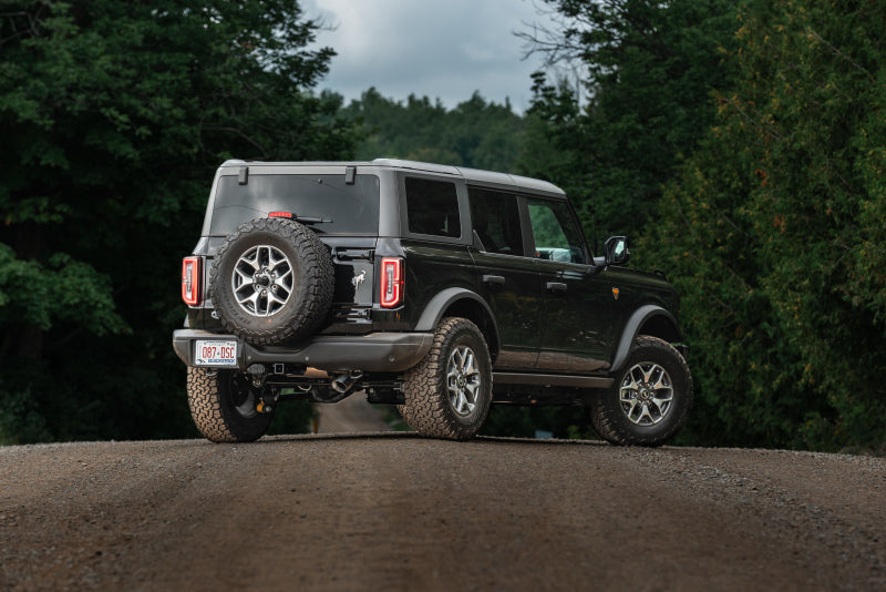 MBRP 2021+ Ford Bronco 2.3L/2.7L EcoBoost 3in Aluminized Steel Catback Exhaust-SR1 Performance