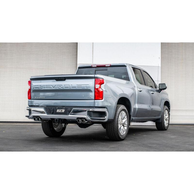 Borla 2024 Chevy Silverado 1500 6.2L V8 ATAK Catback Exhaust w/ Simulator - Chrome-SR1 Performance