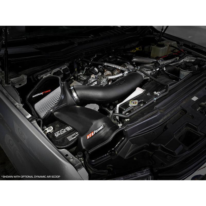 aFe Magnum FORCE Stage-2 Pro DRY S Cold Air Intake System 17-18 Ford Diesel Trucks V8-6.7L (td)-SR1 Performance