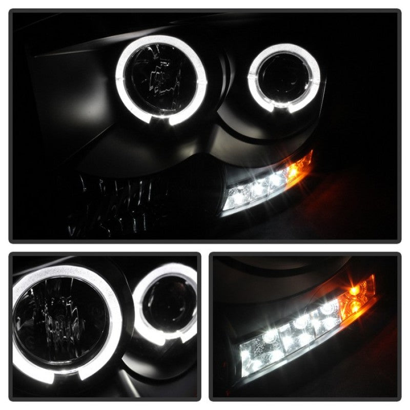 Spyder Dodge Ram 1500 06-08/Ram 2500 06-09 Projector Headlights LED Halo LED Blk PRO-YD-DR06-HL-BK-SR1 Performance