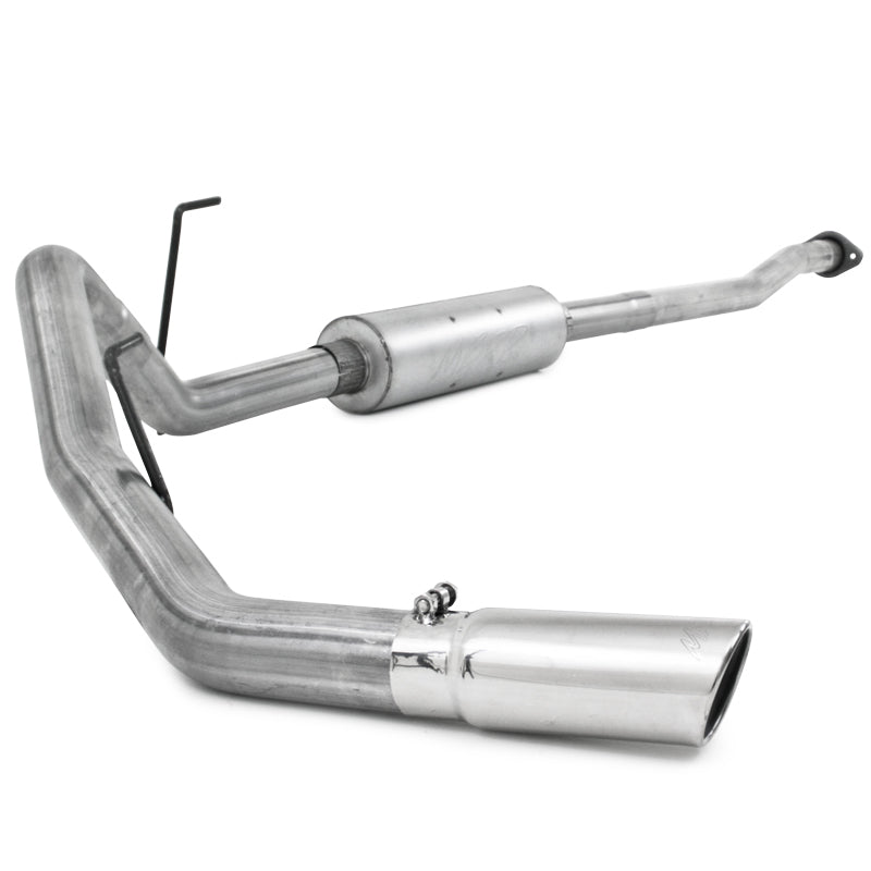 MBRP Universal F150 V6 Ecoboost 3in Aluminized Cat Back Single Side-SR1 Performance