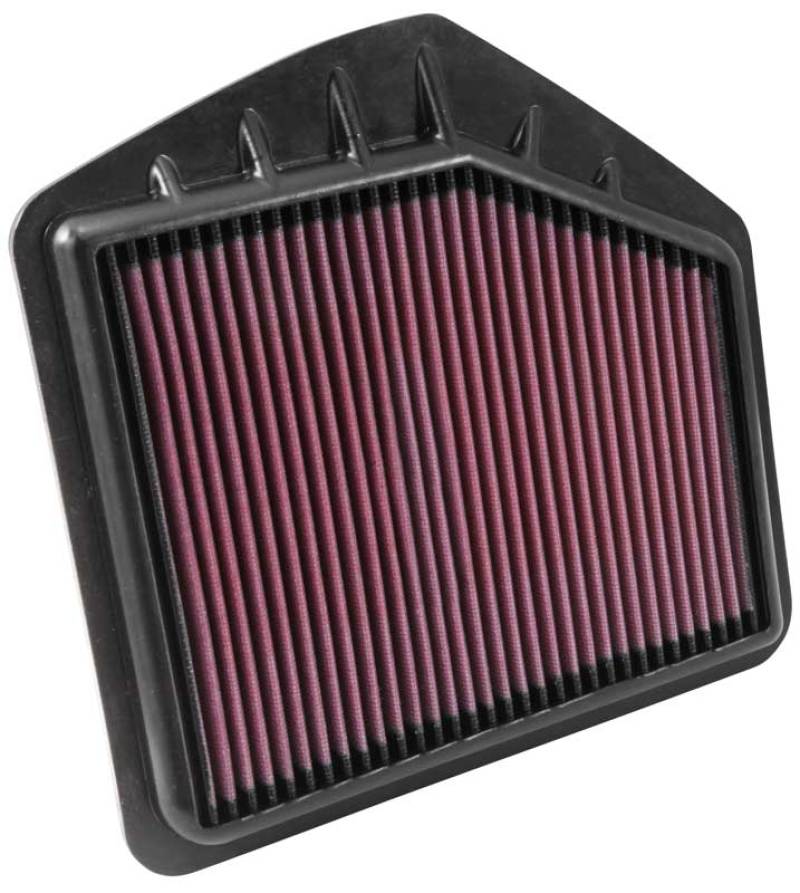 K&N Replacement Panel Air Filter for 2015 Hyundai Genesis Sedan 5.0L V8 (Left)-SR1 Performance