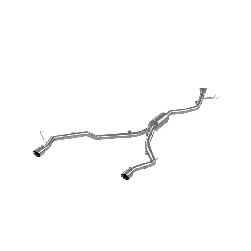 MBRP 21-22 Honda Ridgeline T304 Stainless Steel 2.5in Cat-Back - Dual Split Rear Exit-SR1 Performance