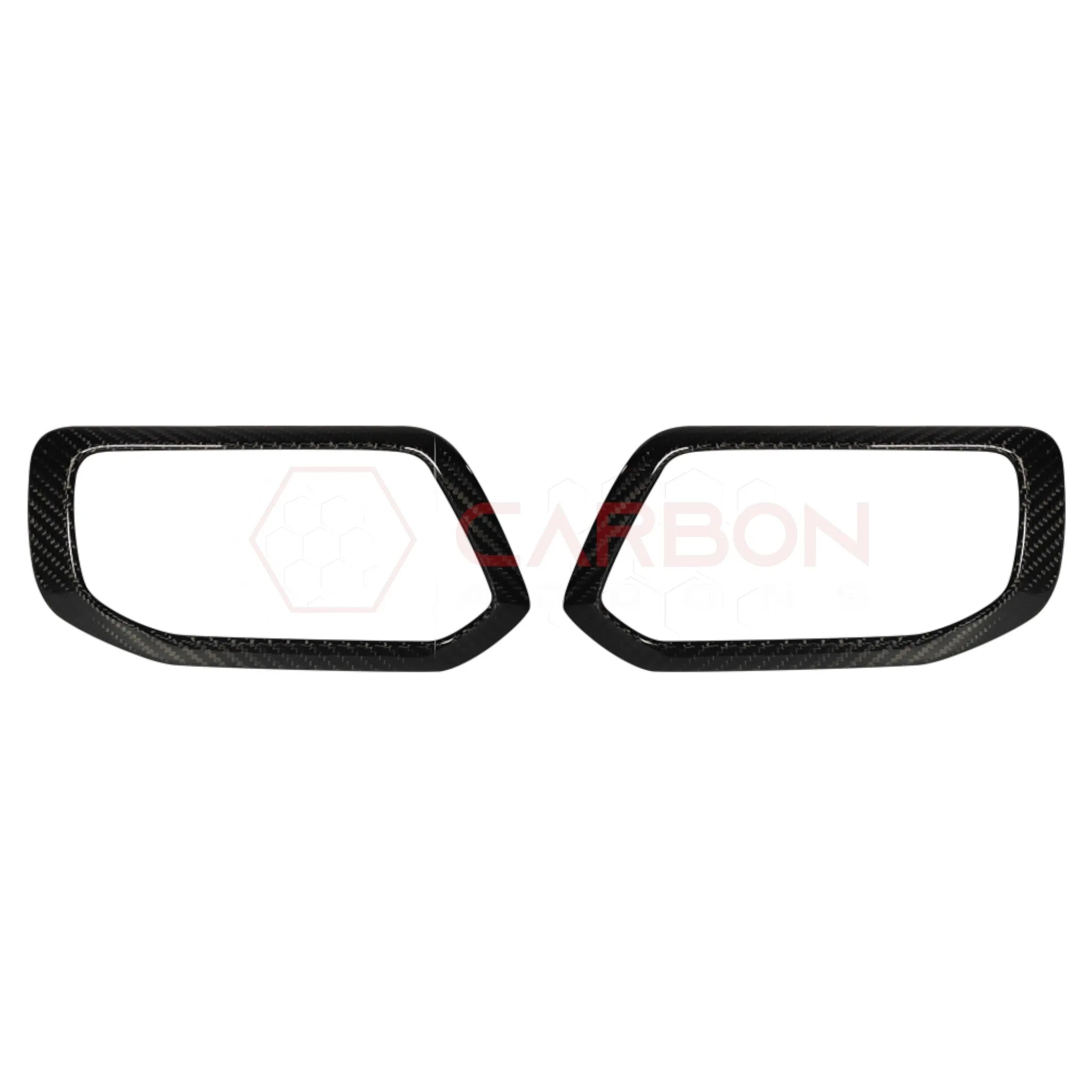 2021+ Bronco Real Carbon Fiber Interior Door Handle Trim Covers