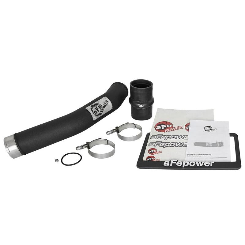 aFe Bladerunner 3in Intercooler Hot Side Tube for 2017 Ford Diesel Trucks V8-6.7L (td)-SR1 Performance