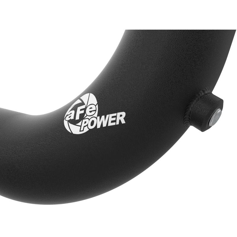aFe BladeRunner 2-1/4 IN Aluminum Hot Charge Pipe Black 17-20 Hyundai Elantra GT L4-1.6L (t)-SR1 Performance