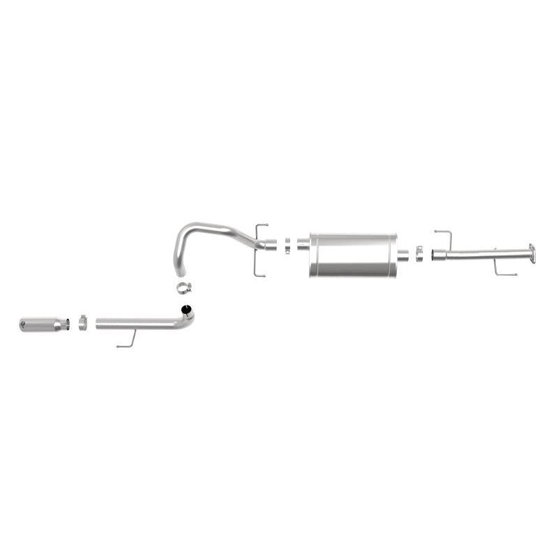 aFe MACHForce XP 2.5in 304-SS Exhaust Cat-Back w/ Polished Tip 10-20 Toyota 4Runner V6-4.0L-SR1 Performance