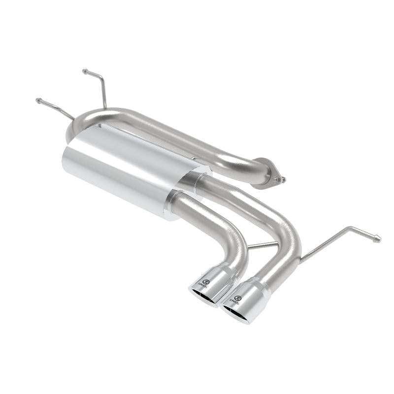 aFe Takeda 2-1/2in 304 SS Axle-Back Exhaust w/ Polished Tip 16-19 Mazda Miata L4 2.0L-SR1 Performance