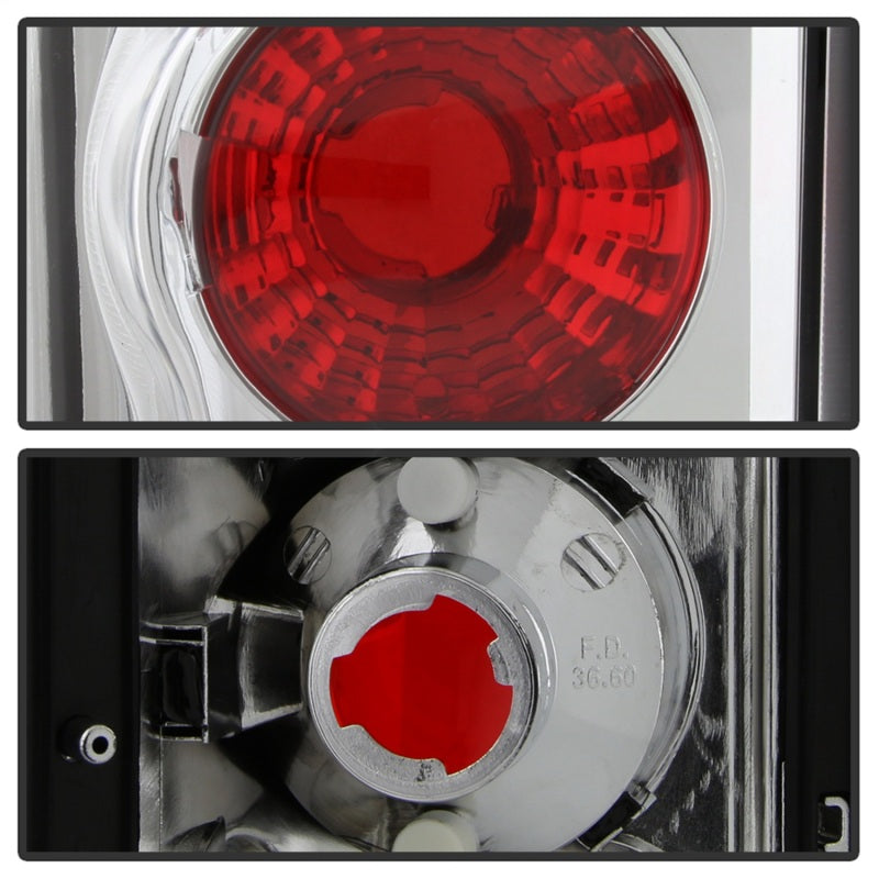 Spyder Ford Excursion 00-06/Econoline 150/250/350/450/550 95-06 Euro Tail Lights Chrm ALT-YD-FEC00-C-SR1 Performance