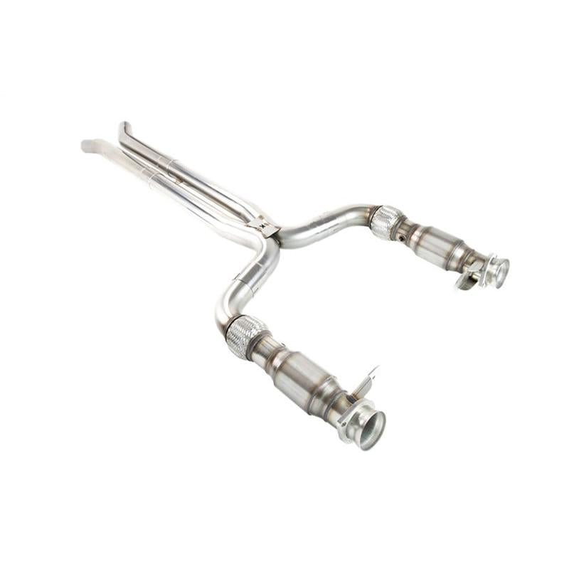 Kooks 2015+ Ford Mustang GT350 5.2L 3in x 2-3/4in Cat SS X-Pipe Kooks HDR Req-SR1 Performance