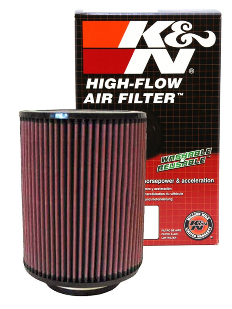 K&N Universal Air Filter 4in Flange ID 7in OD 9in Height-SR1 Performance