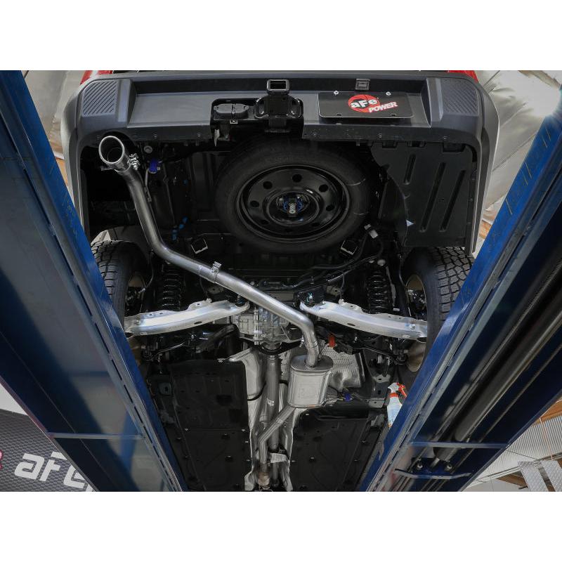 aFe 22-23 Ford Maverick EcoBoost L4 2.0L(t) Vulcan Series 2-1/2in 304 SS Cat-Back w/ Black Tip-SR1 Performance