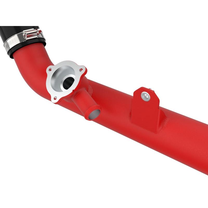 aFe 20-23 Ford Explorer ST V6 3.0L (tt) BladeRunner Aluminum Hot and Cold Charge Pipe Kit - Red-SR1 Performance