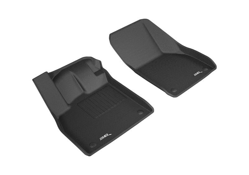 3D MAXpider 2016-2020 Audi Tt Kagu 1st Row Floormat - Black-SR1 Performance