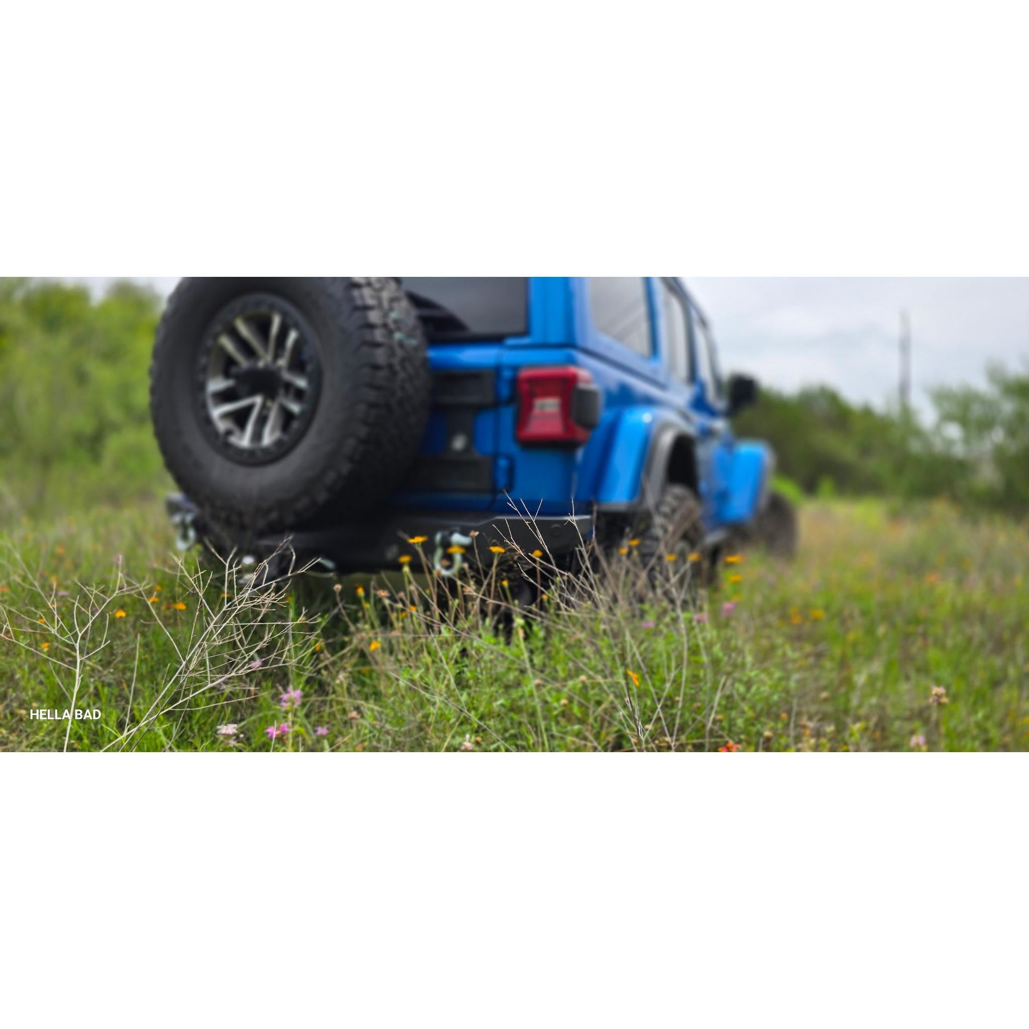 Jeep Wrangler JL Rear Bumper with Hitch Receiver | 2018–2026