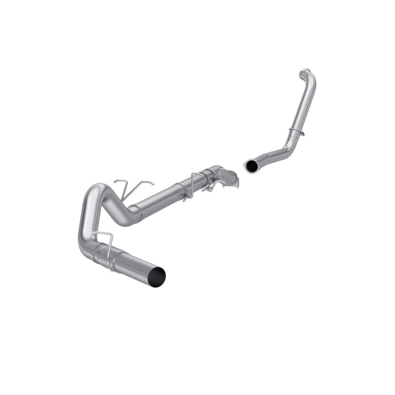 MBRP 03-07 Ford F-250/350 6.0L EC/CC Turbo Back Single Side (Stock Cat) - no Muffler-SR1 Performance
