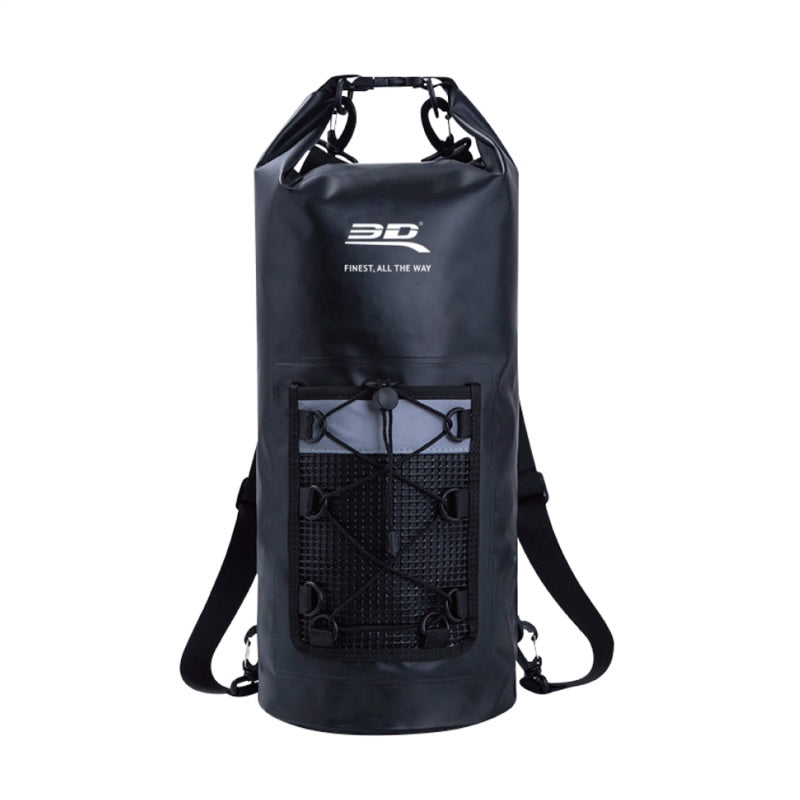 3D MAXpider Roll-Top Dry Bag Backpack - Black-SR1 Performance
