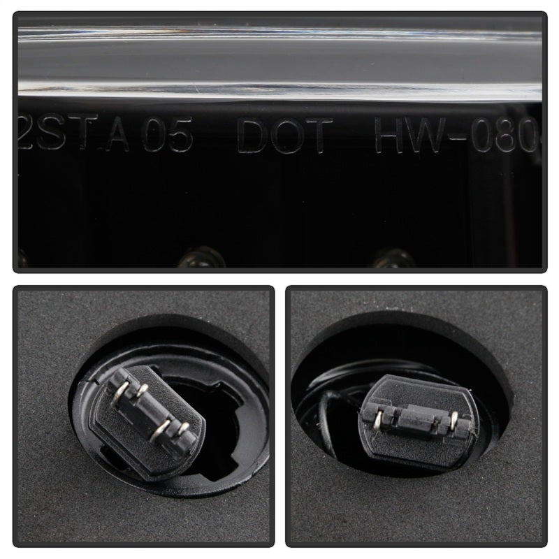Xtune Scion Xb 08-10 LED Tail Lights Black ALT-ON-TSXB08-LED-BK-SR1 Performance