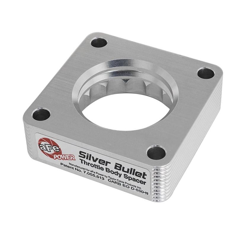 aFe Silver Bullet Throttle Body Spacers TBS Jeep Wrangler (TJ YJ) 91-06 4.0L-SR1 Performance
