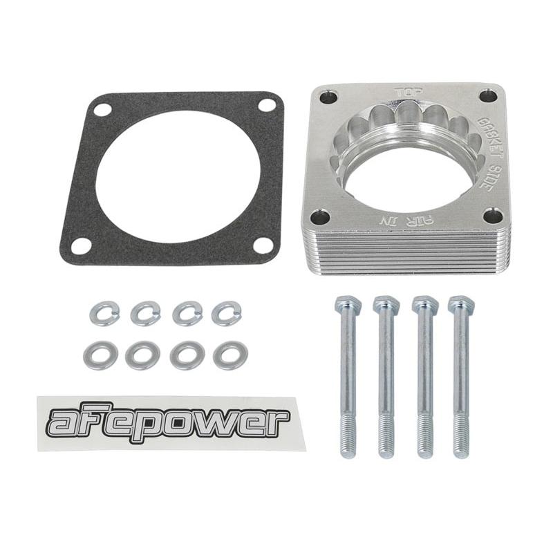 aFe Silver Bullet Throttle Body Spacer 03-06 Nissan 350Z V6 3.5L (VQ35DE)-SR1 Performance
