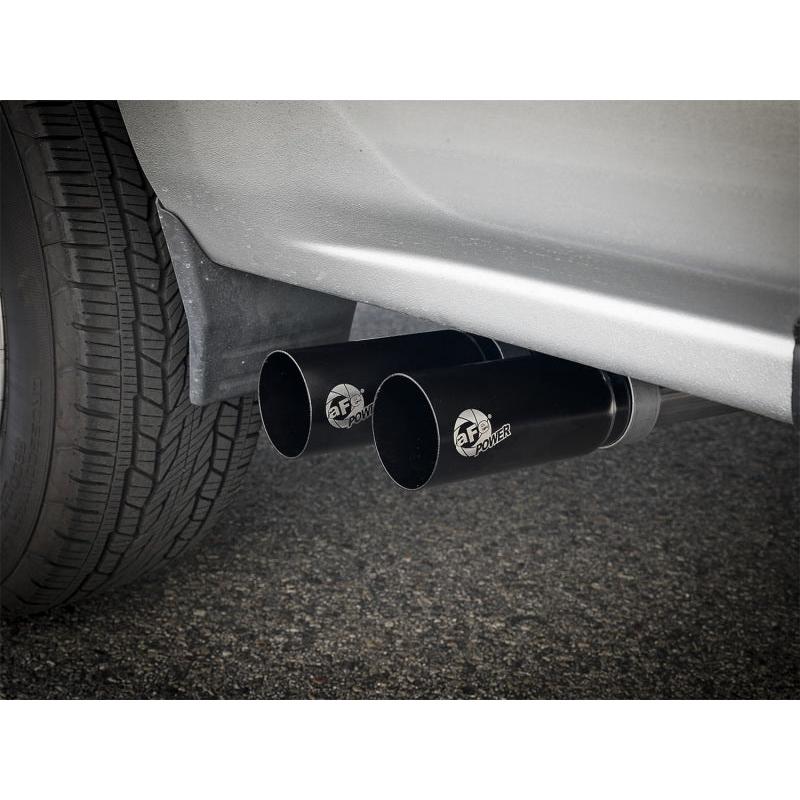 aFe Rebel Series 3in to 2.5in 409 SS Cat-Back Exhaust w/ Black Tips 09-18 GM Silverado/Sierra 5.4L-SR1 Performance
