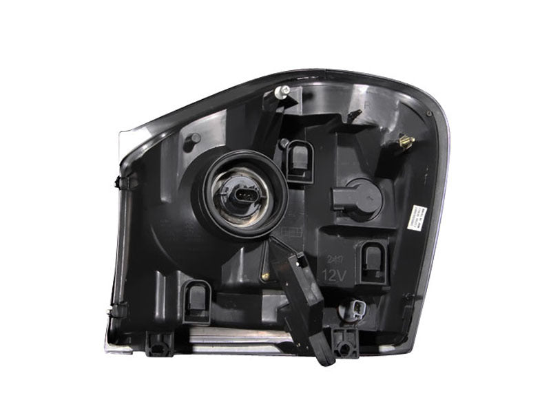 ANZO 2004-2006 Dodge Durango Crystal Headlights Black-SR1 Performance