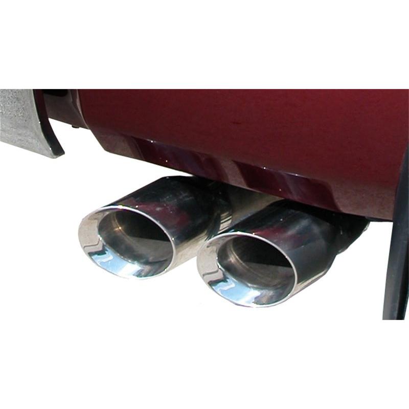 Corsa 2011-2021 Toyota Tundra Double Cab/Crew Max 5.7L V8 Polished Sport Cat-Back Exhaust-SR1 Performance